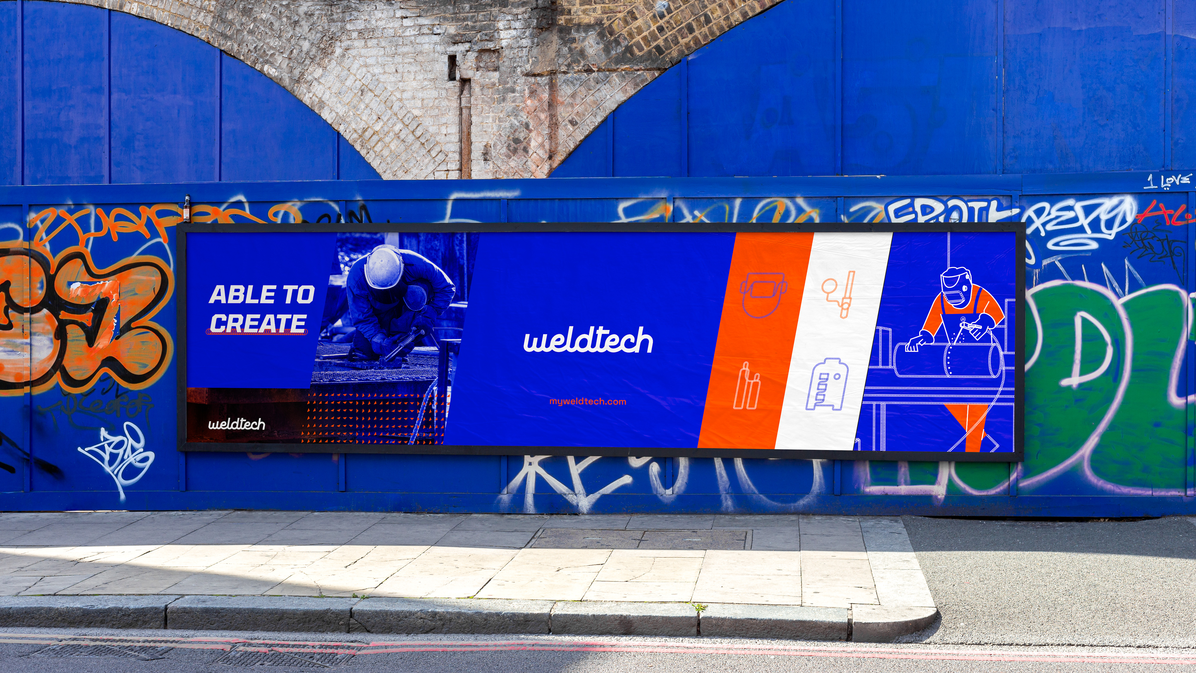 weldtech street billboard